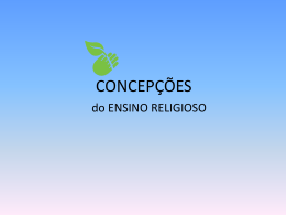 COLEÇÕES PEDAGÓGICAS DO ENSINO RELIGIOSO