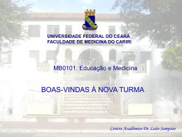 x turma da faculdade de medicina cariri