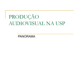 produção audiovisual na usp - Stoa Social