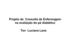Projeto de Consulta de Enfermagem na avalia__o do P_ Diab_tico