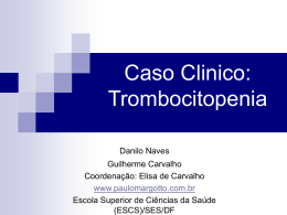 Caso Clínico: Trombocitopenia