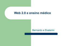 Web 2.0 e ensino médico