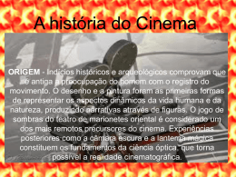 A história do Cinema