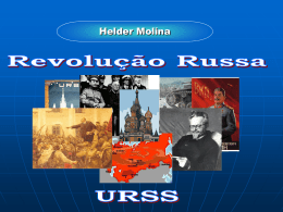 Revolução Russa Contexto > Dirigentes > Processo O stalinismo na