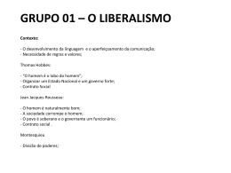 grupo 01 – heranças do liberalismo