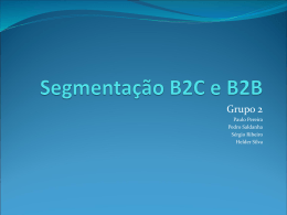 Segmentação B2C B2B