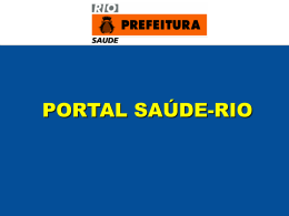 Portal Saúde-Rio