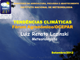 Prognostico Climatico 2012 (Luiz Renato Lazisnki)
