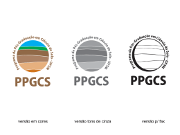 Identidade visual do ppgcs