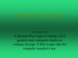 Abertura Ruy Lopez