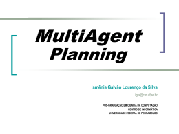 Planejamento Distribu&iacute;do para Planos Distribu&iacute;dos