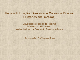 Projeto Educação, Diversidade Cultural e Direitos Humanos