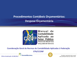 DESPESA ORÇAMENTÁRIA