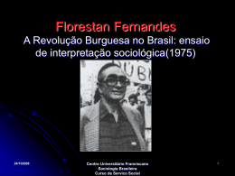 Florestan Fernandes A Revolução Burguesa no Brasil