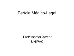 Inst. Médico Legal – BH Prof. José Mauro de Moraes