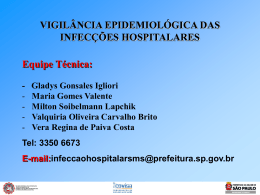 Pneumonia Hospitalar - Prefeitura de São Paulo