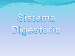 Fisiologia do Sistema Digestório