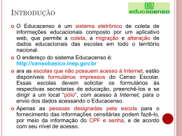 Acesso Censo 2015