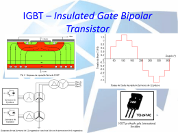 IGBT – Insulated Gate Bipolar Transistor