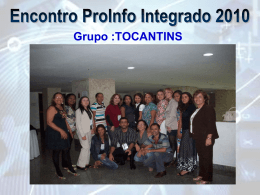 Encontro ProInfo Integrado 2010 - Grupo