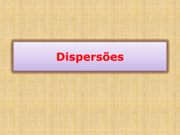 Dispersões