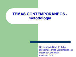 ESTAPAS PARA A ELABORA&Ccedil;&Atilde;O DO PROJETO DE PESQUISA