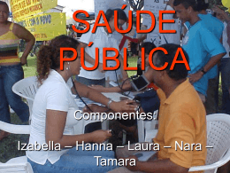 Saúde Pública (grupo I)