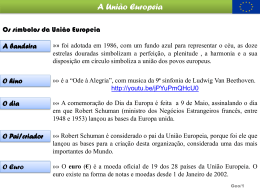 A Uni&atilde;o Europeia (2033152)