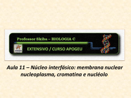 Aula 11 – Núcleo interfásico: membrana nuclear