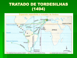 TRATADO DE TORDESILHAS (1494)