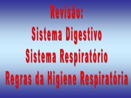 Sistemas Digestivo e Respiratório