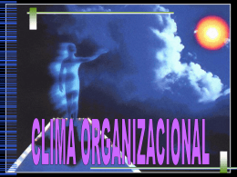 Clima Organizacional