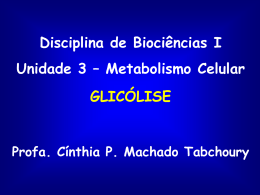 T07 - Glicólise