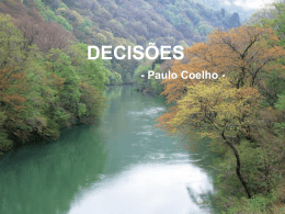 Decisões - Paulo Coelho