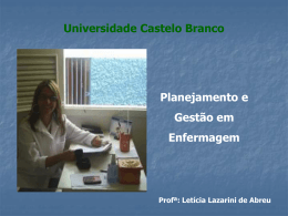 A Teoria da Administra&ccedil;&atilde;o Cient&iacute;fica aplicada em Enfermagem