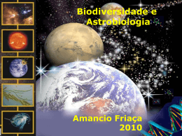 Biodiversidade e Astrobiologia