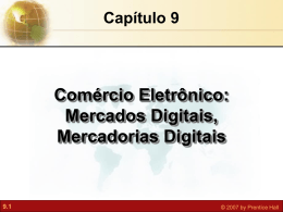 Cap&iacute;tulo 9 Com&eacute;rcio Eletr&ocirc;nico