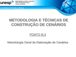 Cen&aacute;rio Normativo (ou Desejado)