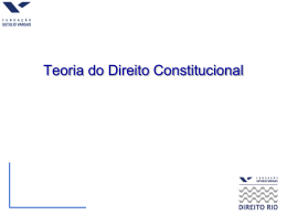 Slides TDC Aula 01 - Acadêmico de Direito da FGV
