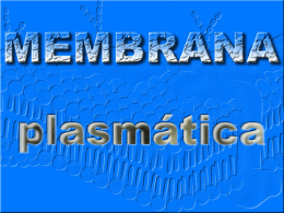 PLASMÓLISE E DEPLASMÓLISE. MEMBRANA PLASMÁTICA