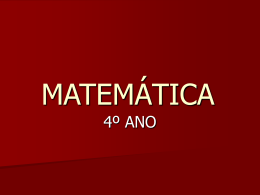 MATEMÁTICA - Colégio Cor Jesu