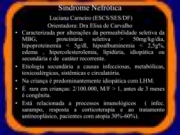 Síndrome nefrotica corticossensível