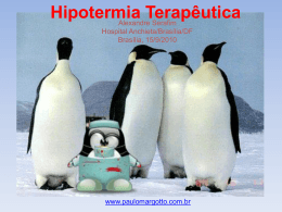 Hipotermia terapêutica - Paulo Roberto Margotto