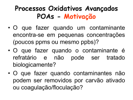 Reator do tipo Cascata