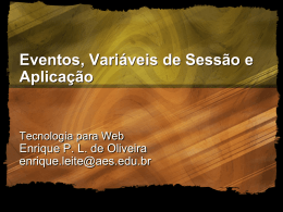 Aplica&ccedil;&otilde;es Web - Objetivo Sorocaba
