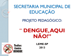 SECRETARIA MUNICIPAL DE EDUCA&Ccedil;&Atilde;O