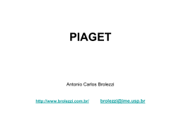 Piaget - IME-USP