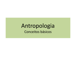 Antropologia - Universidade Castelo Branco