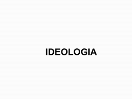 filosofia - ideologia