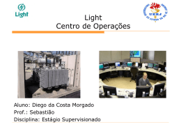 Apresentação Diego Morgado - Light